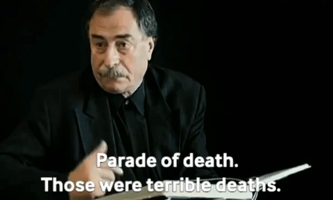 pottedmusic:harperhug:pottedmusic:tryingtobealwaystrying:Gorbachev lying in a 2006 interview… again.