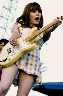 :  Rilo Kiley, Coachella 2005. 