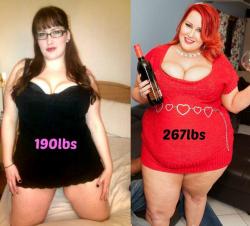 yetanotherfeeder:  bricout:  Merci de ta prise de poids  Hope the girl at the right will gain another 267 lbs soon.