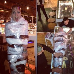 ttthea:  Cling film and £17,000 receipt