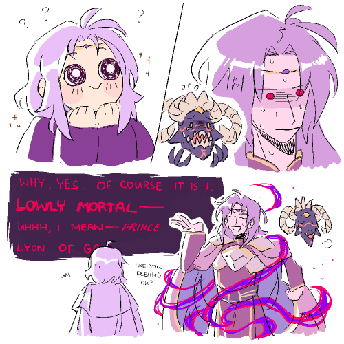 just because fomortiis is a demon king doesn’t mean he would do baby lyon dirty