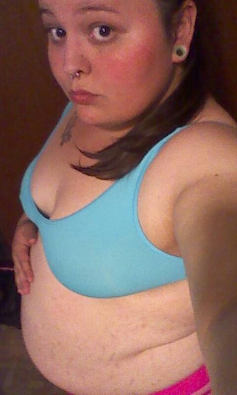 obesegoddess:  New panties and sports bra