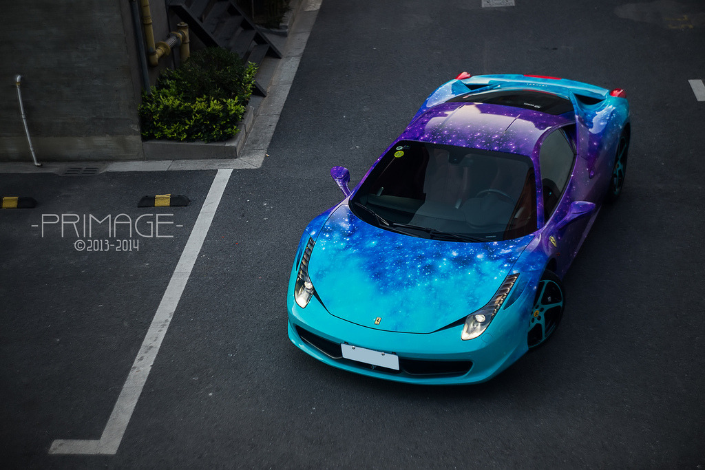 automotivated:  Starry 458 Italia (by Webb Cheung) 