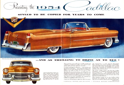 1954 Cadillac Convertible. Styled To Be Copied For Years To Come… And As Thrilling To Drive A