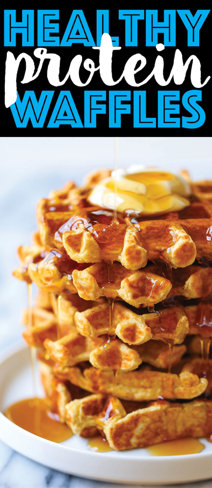 guardians-of-the-food:  Healthy Protein Waffles