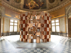 RING-2020
Mirror Art Installation
Copper, Aluminium frame
Louvre, Paris, France
-
Invited by Louvre to place RING art installation inside the Palace. The studio proposed a dreamy copper finish to match with the warm and gold walls and ceiling of the...