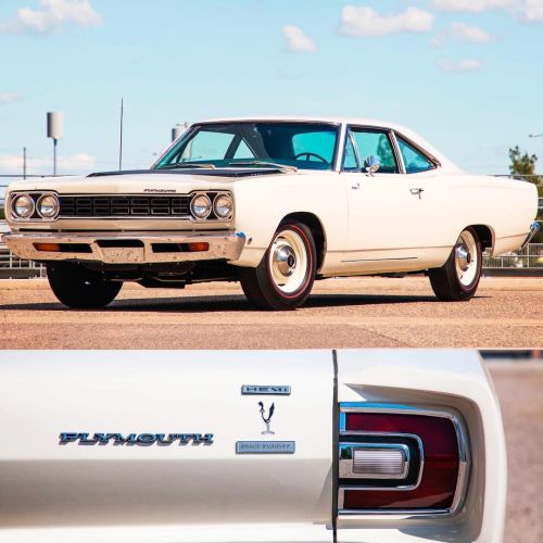 1968 Plymouth Hemi Road Runner ⚪️⚪️⚪️⚪️⚪️⚪️⚪️ Some facts Production: One of only 391 Hemi Road Run
