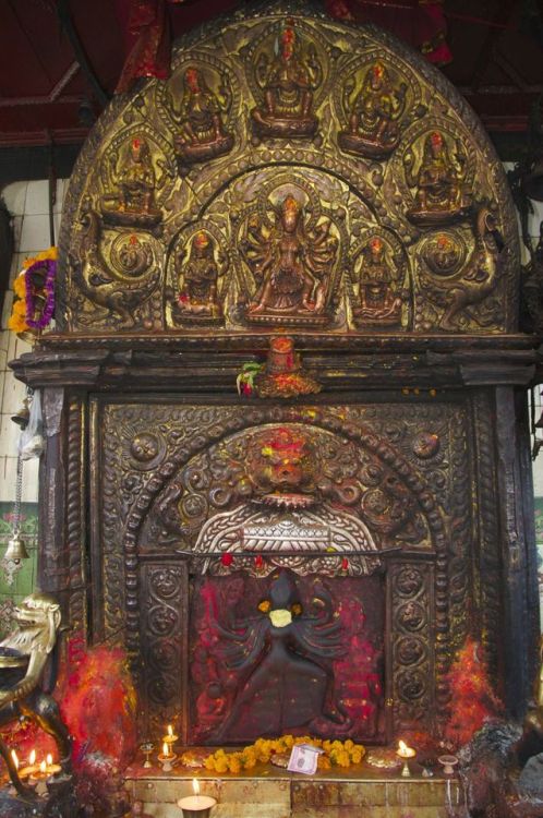 Shova Bhagawati, temple and deity, Nepal, photo Rajunepal