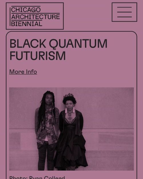 #BlackQuantumFuturism activiating @communityfutureslab Chicago at the @chicagoarchitecturebiennial o