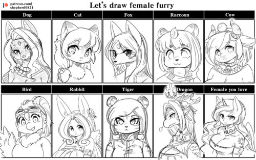  Let’s draw female furry  the original Strip is Japanese  https://twitter.com/dangan/status/917410252303196160☥————————-☥View more comics & arts in my DeviantArt:▲ https://shepherd0821.deviantart.com/Please consider supporting
