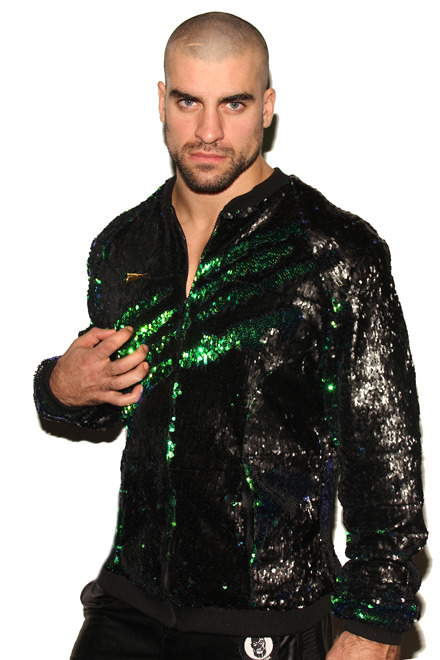 thecluesofme:  monkeysaysficus:  mugler88:  Dragon Scale Jacket by Slick It Up. She’s expensive but she’s major.   When life pulls you down, put on a shiny sequinsed coat  He’s like a male Golden Girl