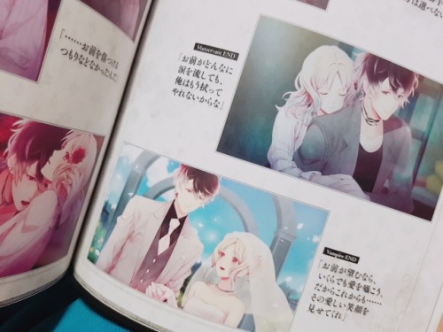 Jsuki; DIABOLIK LOVERS “5th Anniversary” Book - Ruki’s Special Interview(Managed to get an early nig