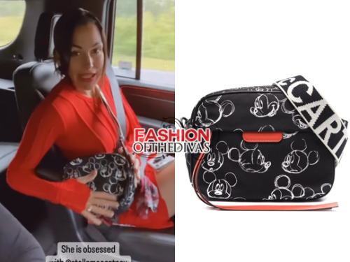 Fantasia Mickey Print Crossbody Bag from Stella McCartney