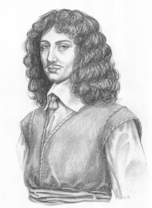 thestuartkings: Sketch of a young Charles II at the time of his crowning at Scone, Scotland in 