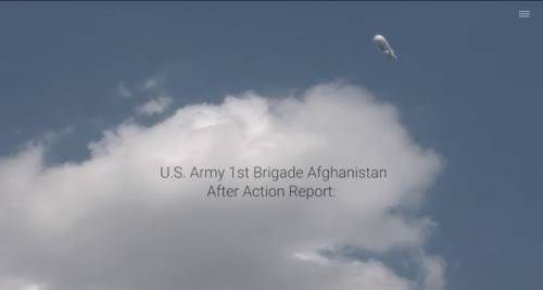 paywastoon:In Kirsten Johnson’s The Above a U.S. military surveillance balloon floats on a tether hi