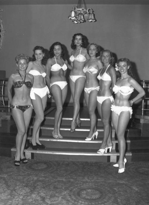 sandandglass:  From the New York Daily News: The Miss World pageant has decided to cut the swimwear round and focus on contestants’ other assets, executives announced Friday. “I don’t care if someone has a bottom two inches bigger than someone
