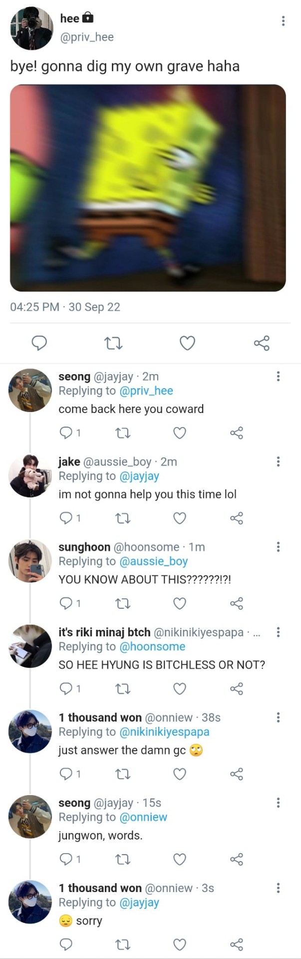 CURIOUS CAT Heeseung Not Bitchless