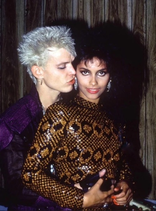 VANITY AND BILLY IDOL