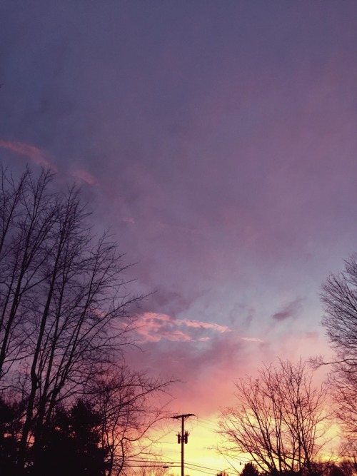 XXX mostlyfiction:  the sky tonight was so beautiful photo