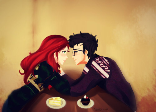 hogwartsartists:  Dinner Together by MariaAart