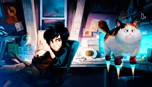 mickeyandcompany:  Big Hero 6 visual development Tumblr headers (art by Mingjue Helen