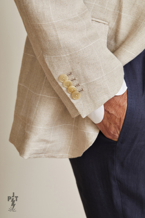patrickjohnsontailors - Beige and blue.