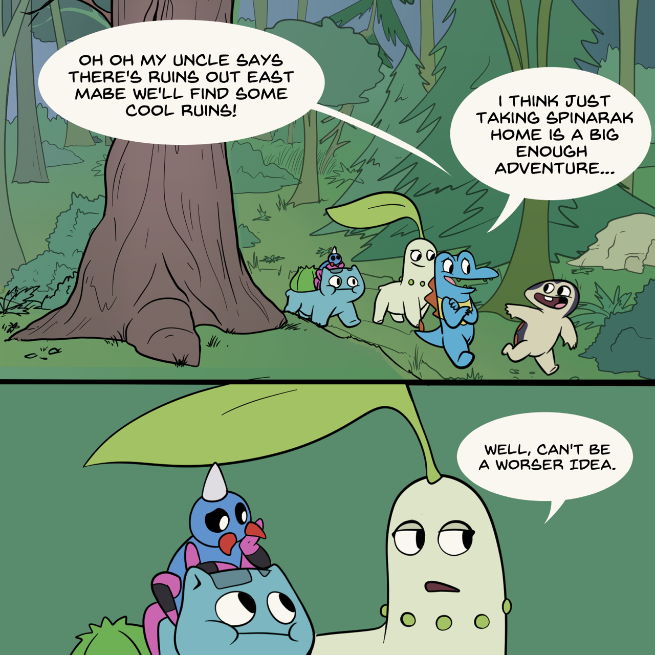 nekoama:  The Incredi-Buh Journey part 4  :o