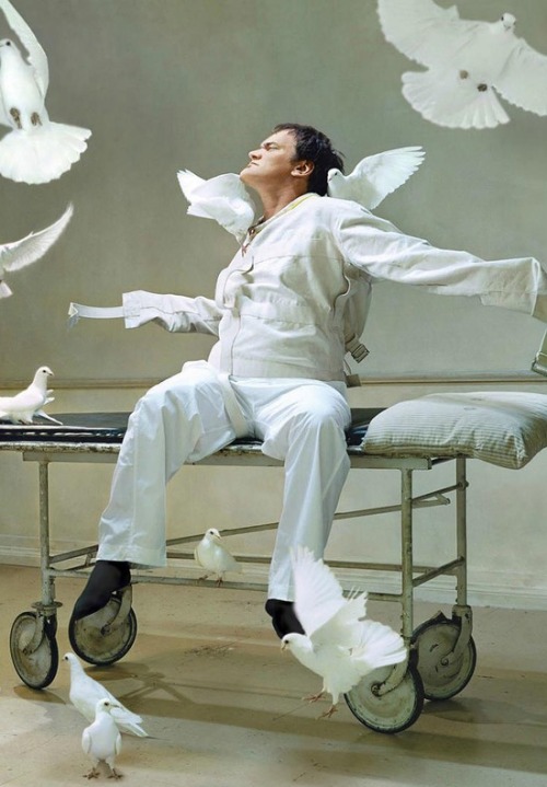 nearlyvintage: Quentin Tarantino by Martin Schoeller