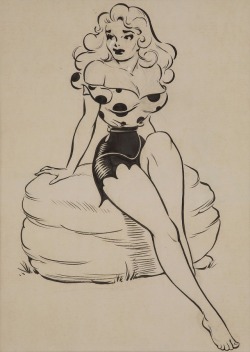 Inky-Curves: Daisy Mae By Frank Frazetta