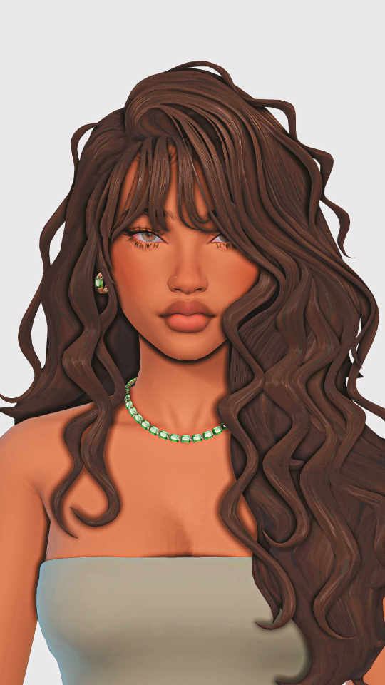 Curly Hair Maxis Match Edition Part 3