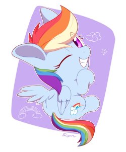 dysfunctionalequestria:Dash by aosion  <3