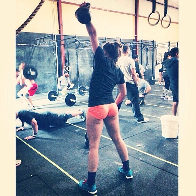 girlswhodocrossfit:  Repost from @ameliaaustin Cool pic from the chipper WOD yesterday