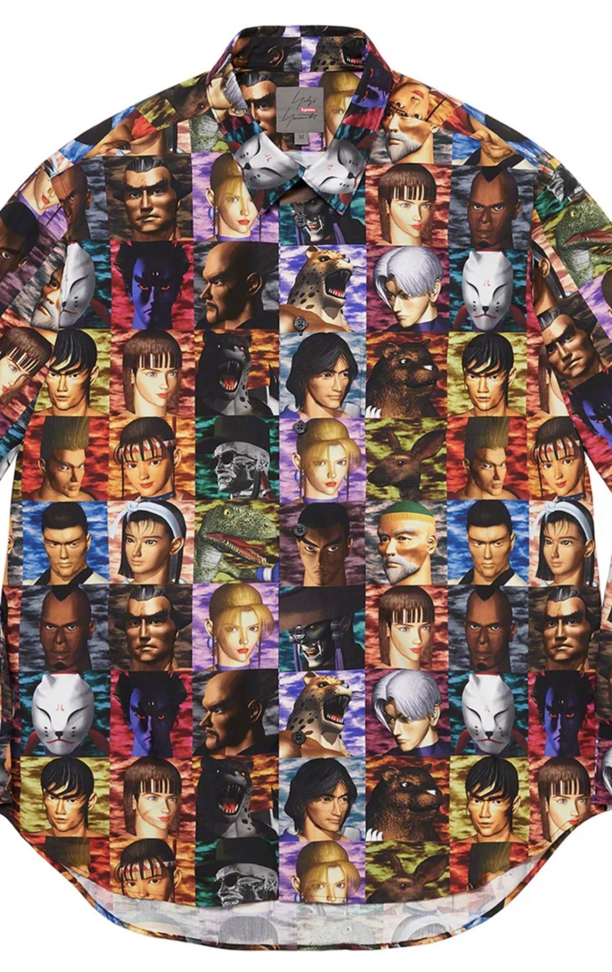 image therapy — Supreme x Yohji Yamamoto: Tekken Full-Print Shirt