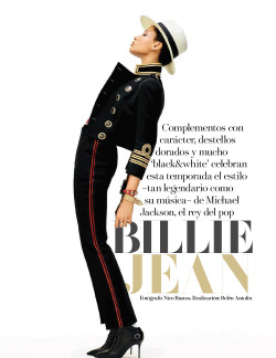 hellyeahblackmodels: “Billie Jean” - Vogue España August 2015