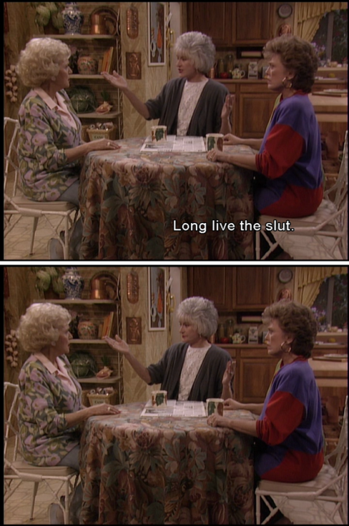 ben-larry-kenobi: Whoever decided that 2019 was going to be the year of posting Golden Girls bits is a hero 