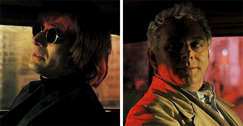 captaincrowley:aziraphale and crowley throughout history