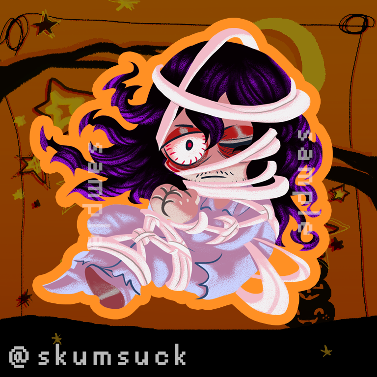 tempural:Sexy Mummy Honey Aizawa sensei to add to the Deku and All Might halloween