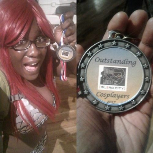 Guess who won 3rd place at @blerdcity &rsquo;s cosplay contest?!! #blerdcity #blerdcitycon #redsonja