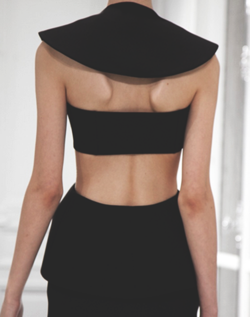 v-is:  amazing dress and back 
