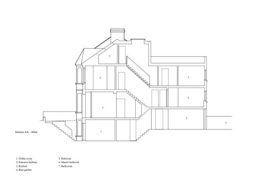 Hampstead House, London, United Kingdom,Oliver Leech Architects