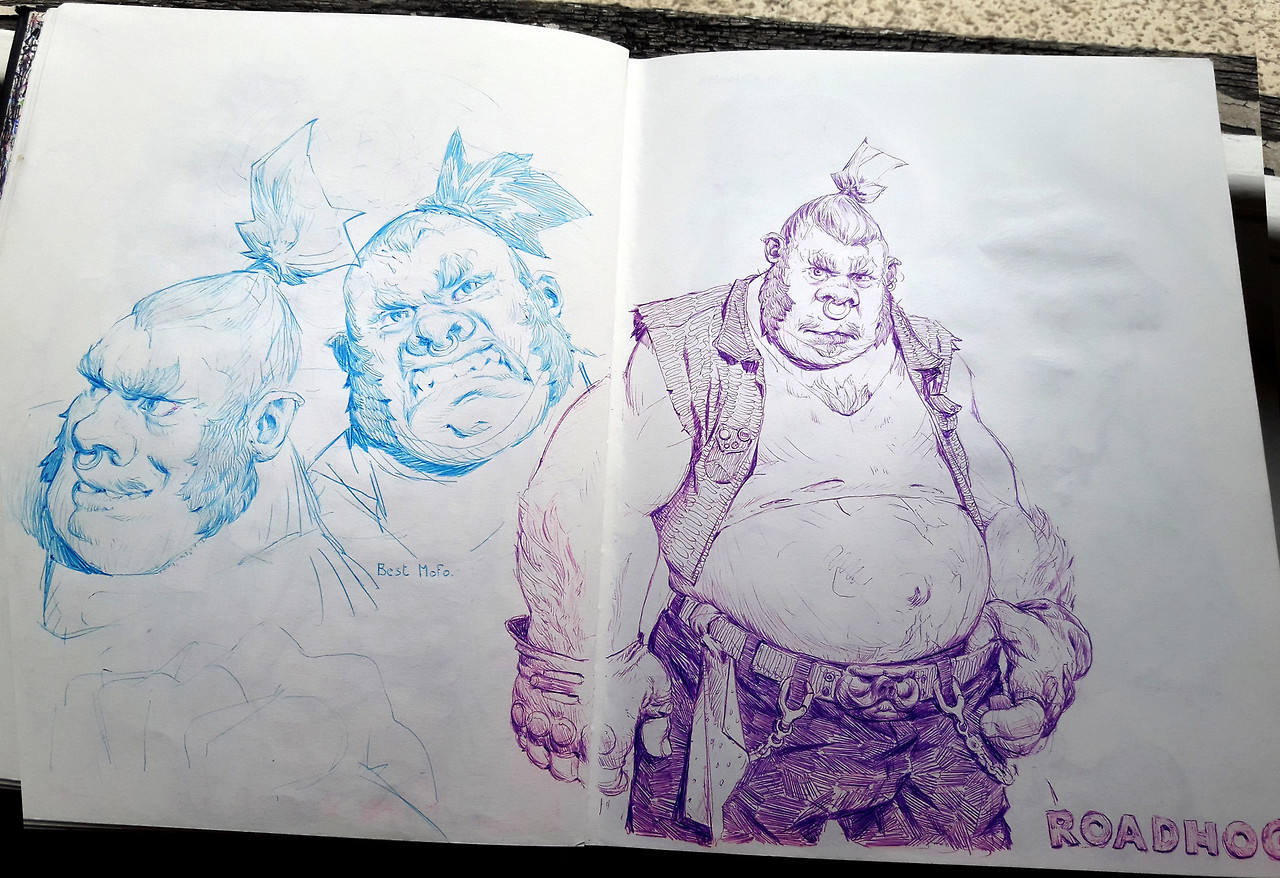 quarkmaster:    Sketchbook dump 02  