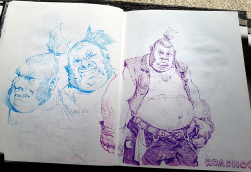 Porn quarkmaster:    Sketchbook dump 02   photos