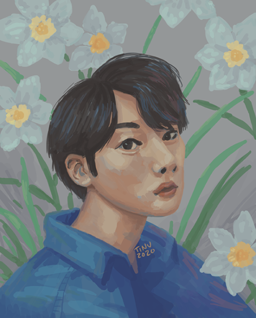 Another gift. For someone who’s a big fan of the kpop group BTS, and I think Kim Seok-Jin in p