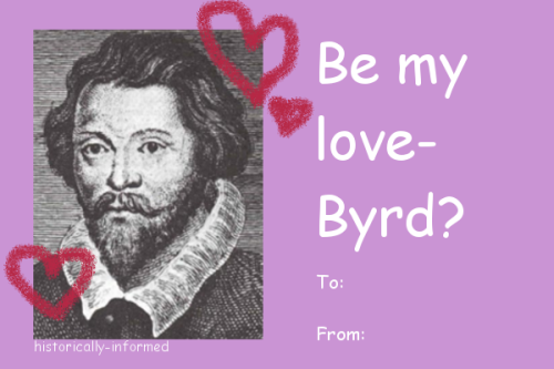 Happy belated Valentine’s Day from Historically Informed! Modchaut got so into her Renaissance impro