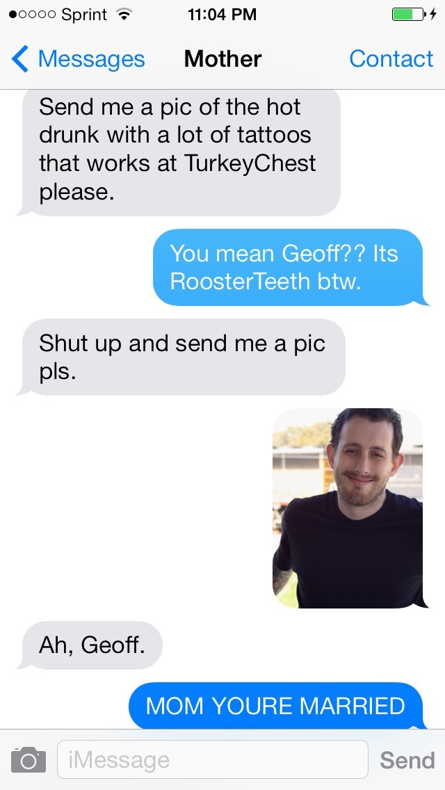 everythingroosterteeth:  my mom has called RoosterTeeth ‘TurkeyChest’ so many