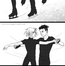 Ainitsuite-Agape:otayuri Week - Day 6 (Feb 25):Pair Skating (Training/Practicing