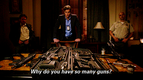 camouflagequeen:  My favorite post on tumblr. You can never have to many guns or to much ammunition.Fuck you, it’s my fucking right.