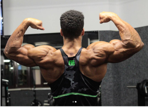 dafyddbach: Austrian Bodybuilder Onome Egger For more muscle hunkery follow @dafyddbach 
