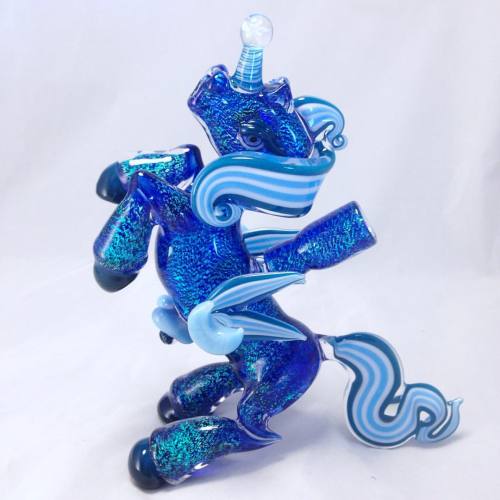 Now available through @edcglassgallery, thank you for the support!! ✨ #aceglass #unicorn #magic