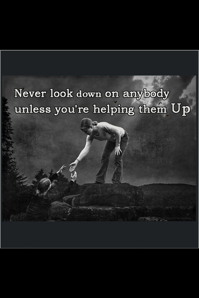 phil-her-in:  Who are we to look down on anyone….